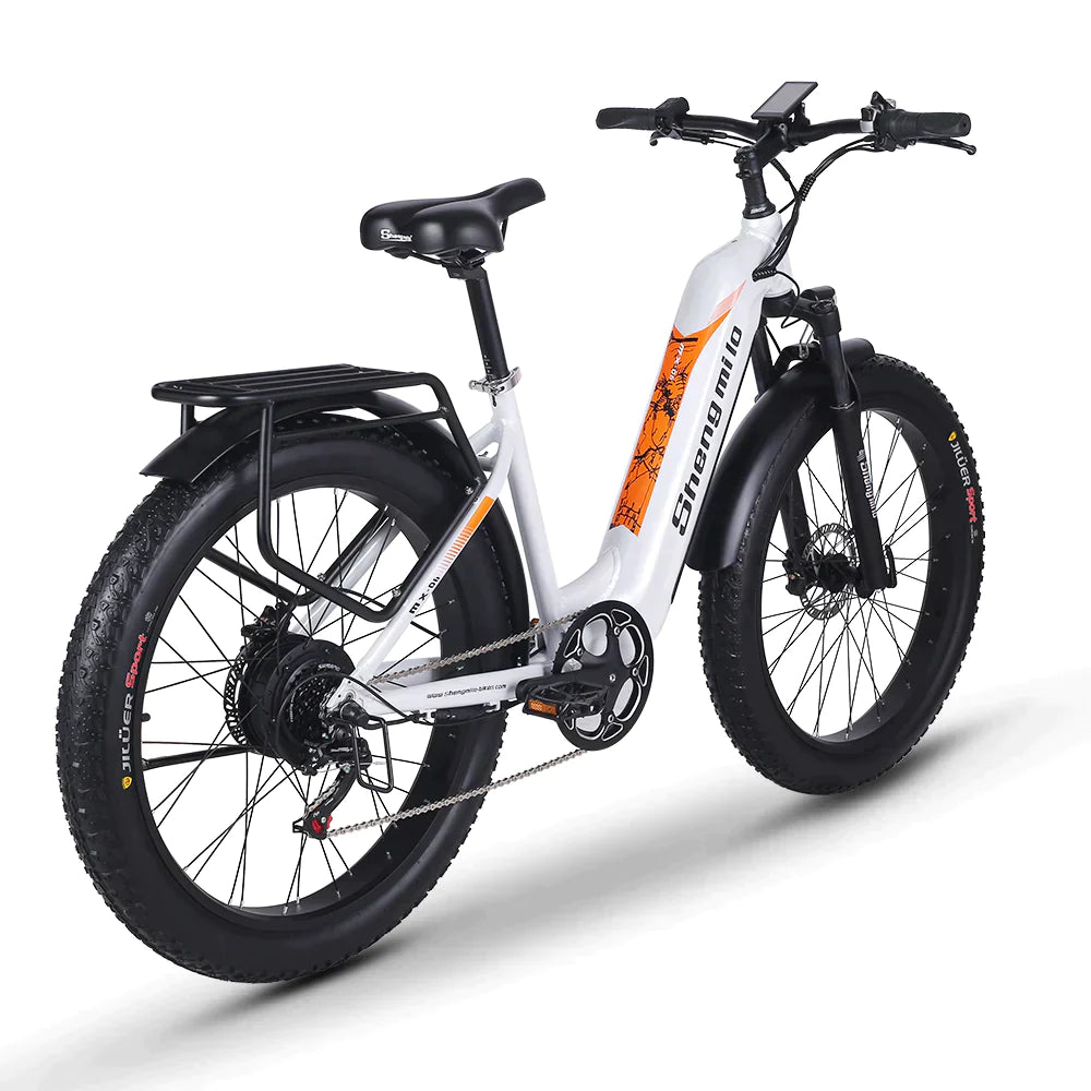 Shengmilo MX06 Step Through Electric Bike - Pogo Cycles available in cycle to work