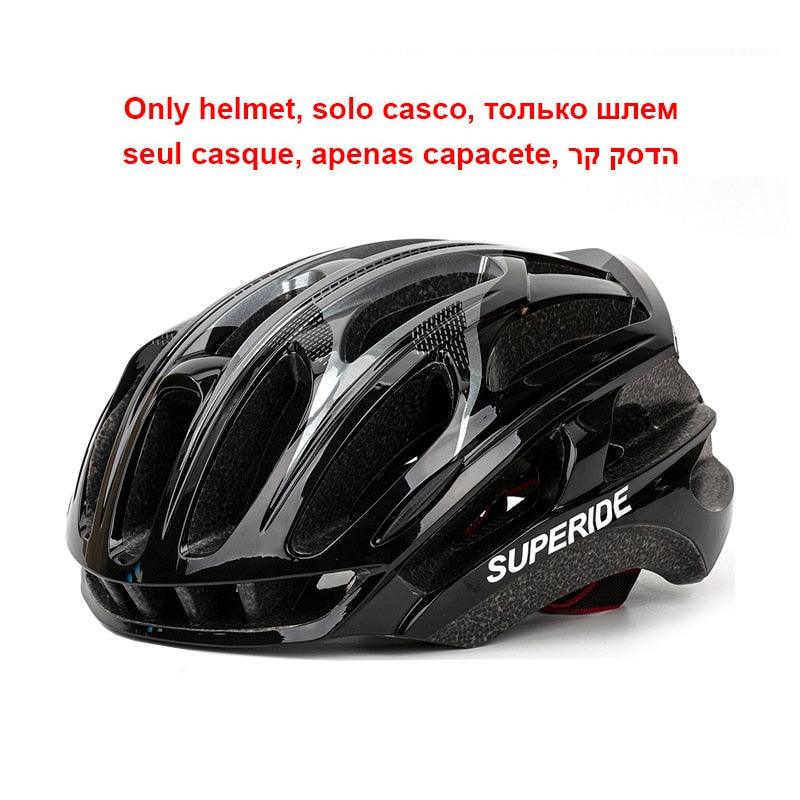 SUPERIDE Integrally-molded Mountain Road Bike Helmet Sports Racing Riding Cycling Helmet Men Women Ultralight MTB Bicycle Helmet - Pogo Cycles