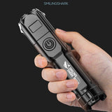 USB Rechargeable Flashlight Strong Light Zoom Highlight Tactical Flashlight Torches Outdoor Portable Lighting LED Night Lights - Pogo Cycles