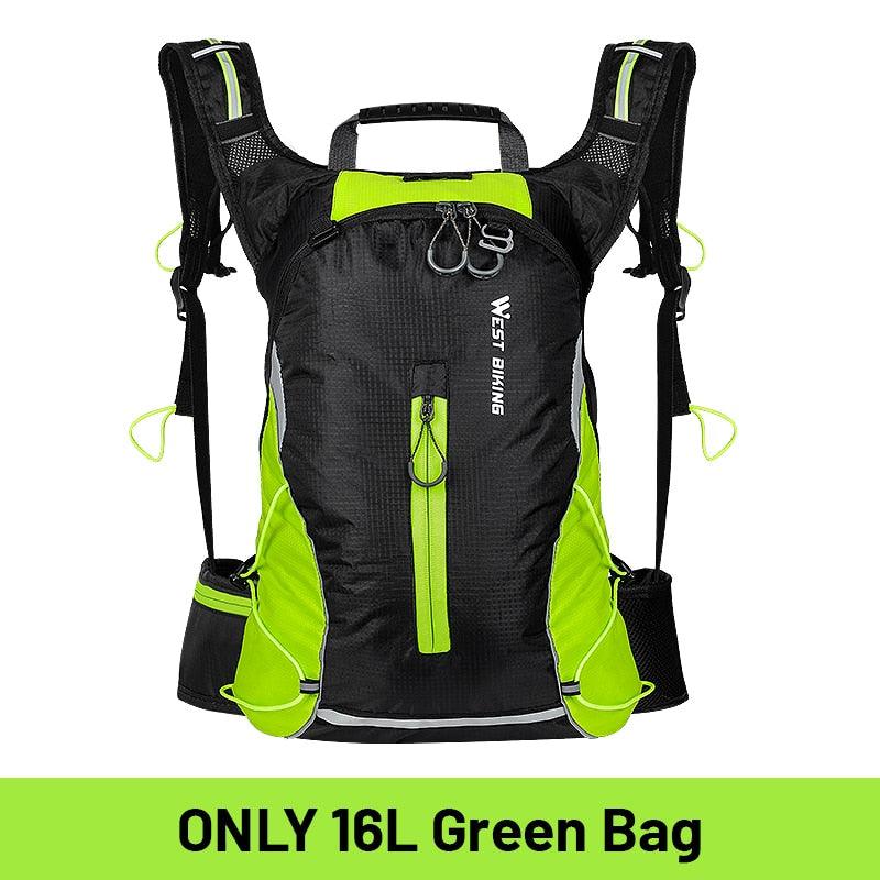 WEST BIKING 10L Breathable Cycling Backpack Waterproof Folding Bicycle Bag - Pogo Cycles