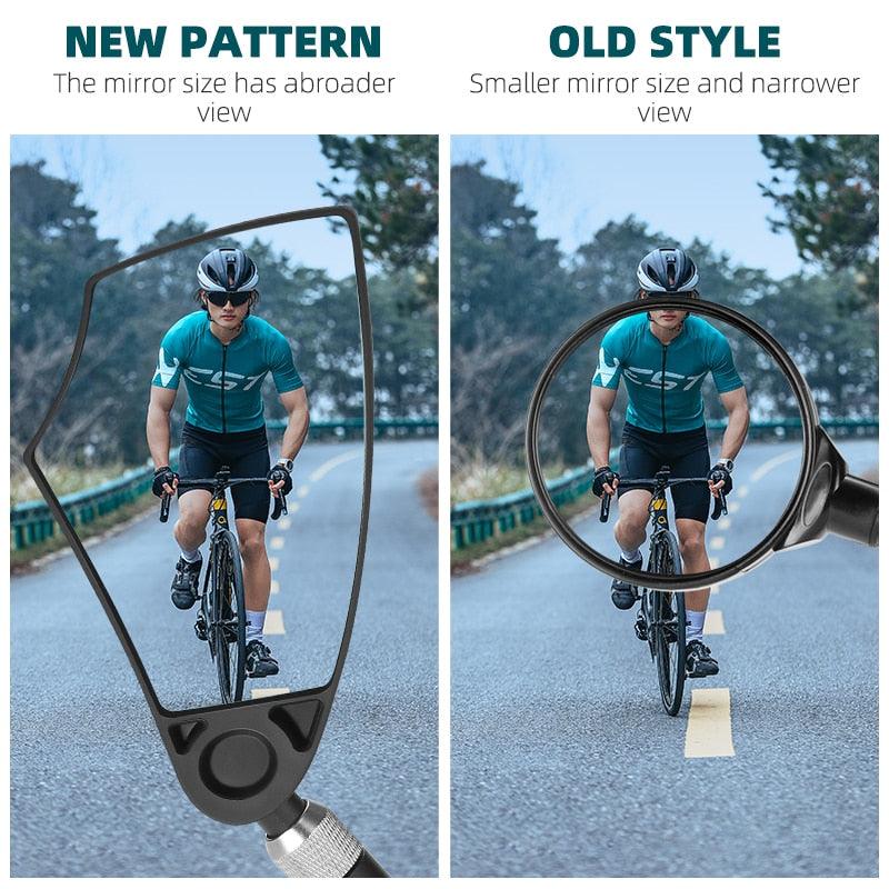 WEST BIKING Anti-Glare Bicycle Mirror Handlebar Rear View - Pogo Cycles