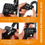 WEST BIKING Bike Foldable Password Lock - Pogo Cycles