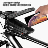 WILD MAN X2 Bicycle Bag EVA Hard Shell Waterproof Touch Screen High Capacity Road Bike Mountain Bike Anti-vibration Cycling - Pogo Cycles