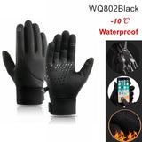 Winter Touch Screen Warm Waterproof Cycling Gloves For Outdoor Windproof Riding - Pogo Cycles available in cycle to work