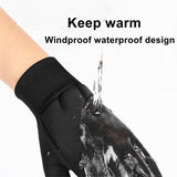 Winter Touch Screen Warm Waterproof Cycling Gloves For Outdoor Windproof Riding - Pogo Cycles available in cycle to work