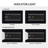 X-TIGER Bike Light Set Powerful USB Rechargeable Bright 8 LED 10000mAh Bicycle Front Lights IPX5 Waterproof Front Lamp Taillight - Pogo Cycles