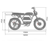 LANKELEISI X-Black Knight Dual Motor Electric Bike