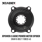 XCADEY XPOWER-S Road Bicycle Bike MTB Spider Power Meter For SRAM ROTOR RaceFce Crank Chainring 104BCD 110BCD - Pogo Cycles