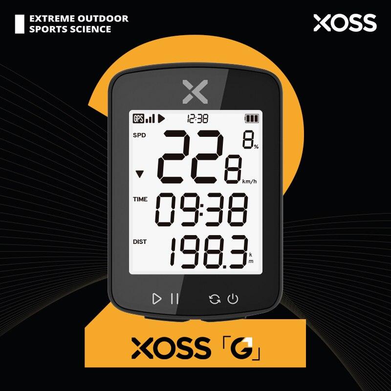 XOSS G Plus GPS Bike Computer Wireless Cycling Speedometer Road Bike MTB Waterproof Bluetooth ANT+Cadence Speed Bicycle Computer - Pogo Cycles