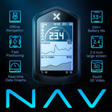 XOSS NAV GPS Bike Computer Store Cycling Bicycle Sensors Heart Rate Monitor MTB Road 2.4 Inch ANT+ route navigation - Pogo Cycles