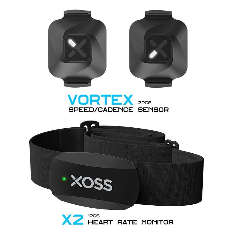 XOSS X2 Heart Rate Monitor Sensor Dual Mode With Chest Strap Cycling Computer Bike For NAV G Plus Wahoo Garmin Sports Run - Pogo Cycles
