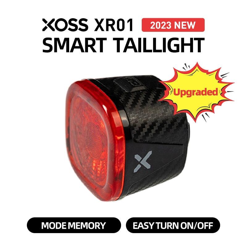XOSS XR01 Smart Tail Light Auto Brake Sensing Bicycle Rear Light LED Charging Waterproof Cycling Taillight Bike Accessories - Pogo Cycles